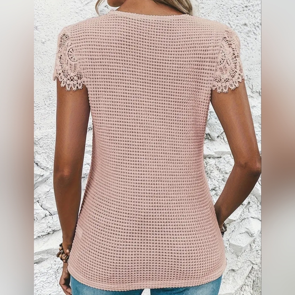Blush Boho Knit top - Picture 2 of 4